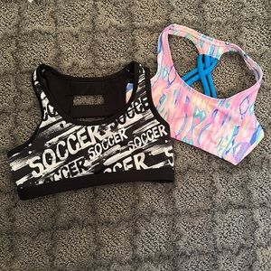 2 Childrens Justice Sports Bras